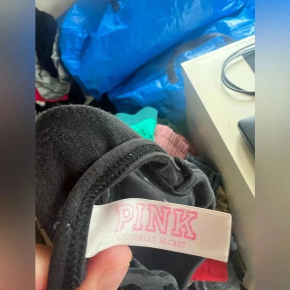 Pink - Crop - Sports Bra - Picture 3 of 7